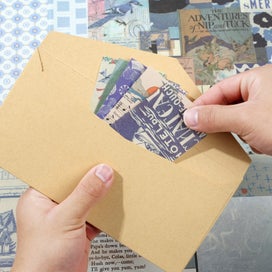 Listing 6 of 10 for 86pcs Vintage Scrapbook Kit DIY Journaling Supplies Set with Scrapbook Sticke