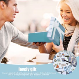 Listing 9 of 10 for 86pcs Vintage Scrapbook Kit DIY Journaling Supplies Set with Scrapbook Sticke