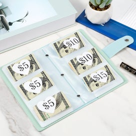 Listing 2 of 10 for 2 pcs 96 Envelope Savings Challenge Book 96 Envelopes Money Saving Challenge