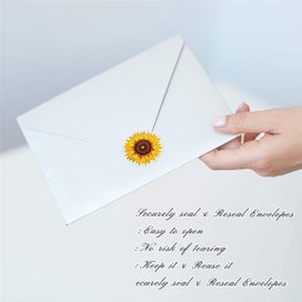 Listing 6 of 8 for 500Pcs/Roll Sunflower Stickers 1.5 Inch Sunflower Label with 8 Sunflower Patt
