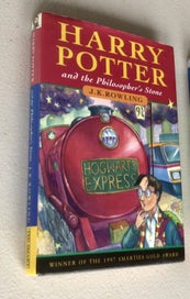 Listing 3 of 10 for Harry Potter; Philosopher’s Stone, Hardcover #3 Print, GB.