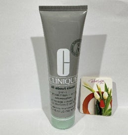 Listing 2 of 3 for CLINIQUE ALL ABOUT CLEAN CHARCOAL MASK + SCRUB, 100ML. New