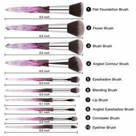 Listing 7 of 8 for Makeup Brush Set Make Up Brushes