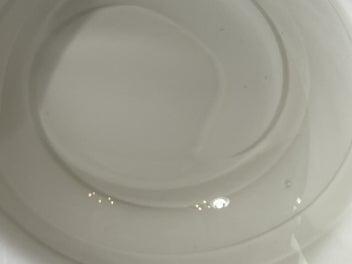 Listing 8 of 8 for MARCH SALE>> Oversized Vintage Unsigned Studio Art Glass Swirl Centrepiece Bowl