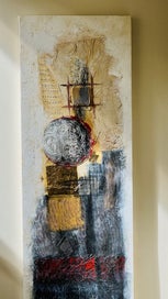 Listing 3 of 4 for Modern Art Canvas 150 cm x 50 cm