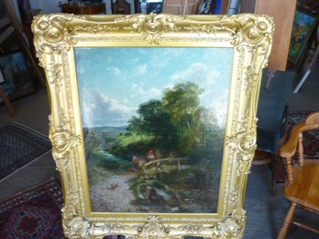 Listing 8 of 9 for 18/19th CENT MAGNIFICENT LARGE ENGLISH OIL