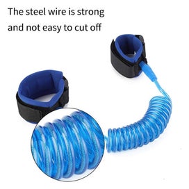 Listing 5 of 8 for Anti Lost Wrist Link, Kids Anti Lost Rope Elastic Adult Children Wristband Sa