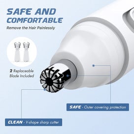 Listing 7 of 7 for Rechargeable Ear and Nose Hair Trimmer - USB Electric Professional Painless E