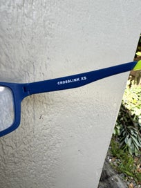 Listing 4 of 8 for Oakley Crosslink XS Glasses Frames 51 - 15 Satin Navy Youth Fit