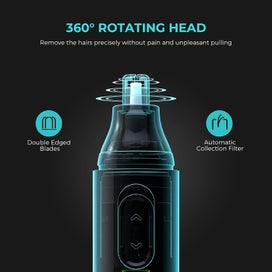 Listing 4 of 8 for Ear and Nose Hair Trimmer,2024 Painless-Operated Nose Hair Trimmer for Men Wo