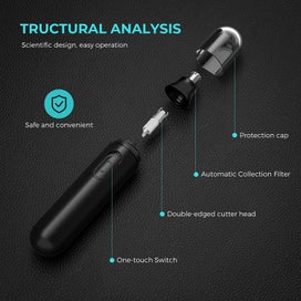Listing 5 of 8 for Ear and Nose Hair Trimmer,2024 Painless-Operated Nose Hair Trimmer for Men Wo
