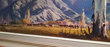 Listing 8 of 18 for <<< WELL-EXECUTED " BRIAN BAXTER " LANDSCAPE PAINTING >>>