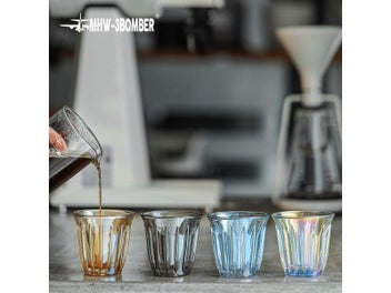 Listing 3 of 4 for MHW-3BOMBER 160ml Espresso Cups Art Striped Anti-scald Latte Coffee Mugs Set