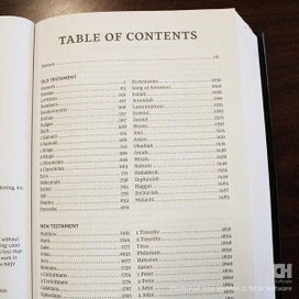Listing 2 of 8 for NKJV, Pew Bible, Large Print, Hardcover, Blue, Red Letter Edition, Comfort