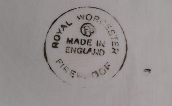 Listing 6 of 6 for Vintage Royal Worcester 'Fireproof Porcelain' Teapot and Water Jug.