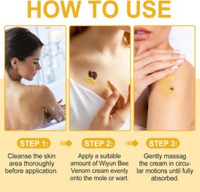 Listing 6 of 8 for 60g Bee-Venom Wart and Tag Remover Bee-Venom Mole & Wart Treatment Cream