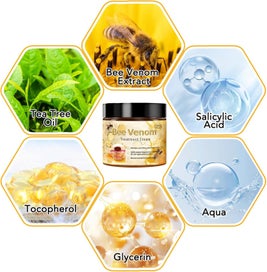 Listing 7 of 8 for 60g Bee-Venom Wart and Tag Remover Bee-Venom Mole & Wart Treatment Cream