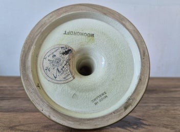 Listing 4 of 4 for Moorcroft Pottery Hibicus Candlestick