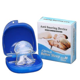 Listing 1 of 4 for Transparent Silicone Tongue Anti Snoring Device Medical Silicone Anti Snore Devi