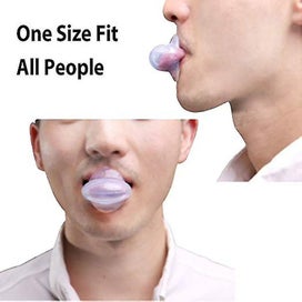 Listing 4 of 4 for Transparent Silicone Tongue Anti Snoring Device Medical Silicone Anti Snore Devi