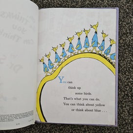 Listing 2 of 6 for OH THE THINKS YOU CAN THINK - Dr. Seuss