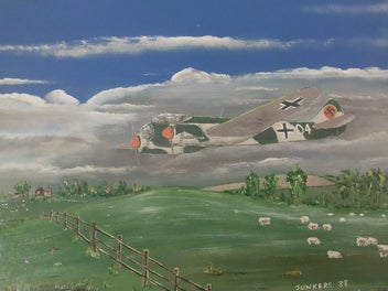 Listing 5 of 14 for Aircraft Oil paintings WW2