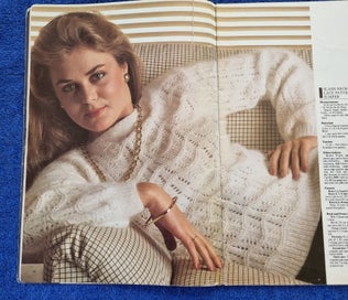 Listing 8 of 20 for RETRO CRUCCI HAND KNITTING PATTERN BOOK VOL 11 - 21 WOMENS' PATTERNS