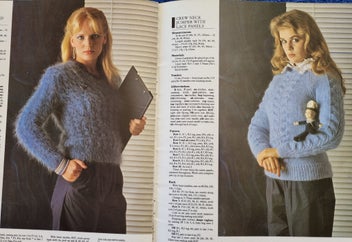 Listing 14 of 20 for RETRO CRUCCI HAND KNITTING PATTERN BOOK VOL 11 - 21 WOMENS' PATTERNS