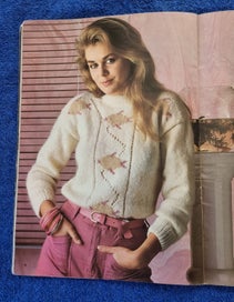 Listing 12 of 20 for RETRO CRUCCI HAND KNITTING PATTERN BOOK VOL 11 - 21 WOMENS' PATTERNS