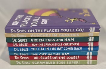 Listing 2 of 2 for Dr Seuss Mini Books x8 ^