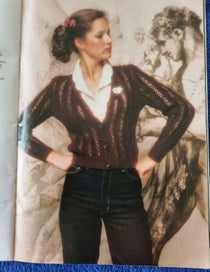 Listing 13 of 20 for RETRO CRUCCI HAND KNITTING PATTERN BOOK VOL 3 - 25 WOMENS' PATTERNS