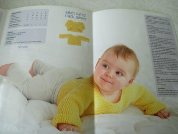 Listing 3 of 4 for Baby Knitting Pattern - Lincraft Jumper, Blanket and Onesie