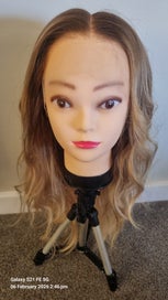 Listing 8 of 8 for 100% Human hair, lace cap wig.