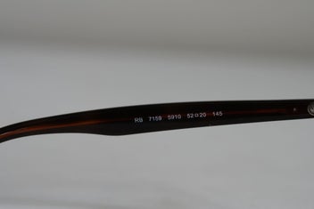 Listing 9 of 17 for Genuine Ray-Ban RB7159 5910 Blue on Havana Unisex Eye glasses frames 52mm