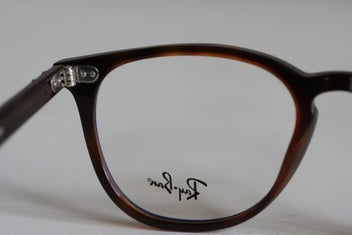 Listing 12 of 17 for Genuine Ray-Ban RB7159 5910 Blue on Havana Unisex Eye glasses frames 52mm