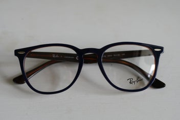 Listing 16 of 17 for Genuine Ray-Ban RB7159 5910 Blue on Havana Unisex Eye glasses frames 52mm