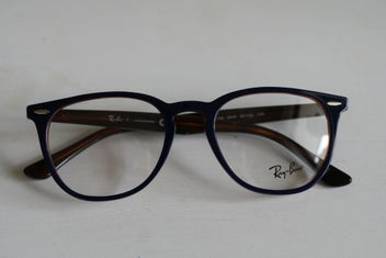 Listing 17 of 17 for Genuine Ray-Ban RB7159 5910 Blue on Havana Unisex Eye glasses frames 52mm