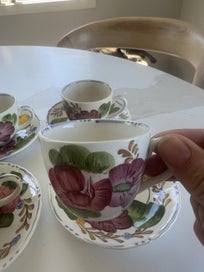 Listing 2 of 3 for Belle Fiore Solian Ware Simpsons 4 mini cups saucers