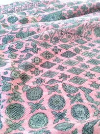 Listing 3 of 15 for FINAL CLEARANCE 4.5m(total) Vintage Japanese Kimono Fabric- 3 Large Panels 2927