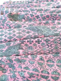 Listing 14 of 15 for FINAL CLEARANCE 4.5m(total) Vintage Japanese Kimono Fabric- 3 Large Panels 2927