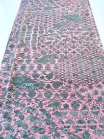 Listing 15 of 15 for FINAL CLEARANCE 4.5m(total) Vintage Japanese Kimono Fabric- 3 Large Panels 2927