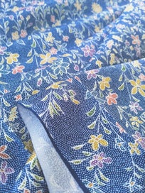 Listing 4 of 16 for CLEARANCE 6.5m(total) Vintage Japanese Kimono Fabric - 3 Large 2 Small 2986