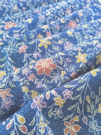 Listing 5 of 16 for CLEARANCE 6.5m(total) Vintage Japanese Kimono Fabric - 3 Large 2 Small 2986