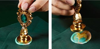 Listing 4 of 5 for Vintage Wax Seal Stamp Set