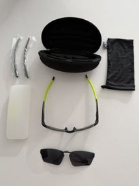 Listing 2 of 8 for Oakley Prescription Glasses - Crosslink Sweep Smoke Grey / Yellow