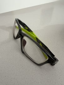 Listing 5 of 8 for Oakley Prescription Glasses - Crosslink Sweep Smoke Grey / Yellow