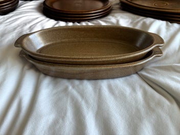 Listing 10 of 16 for Temuka Riverstone Glaze Pottery 49 Set