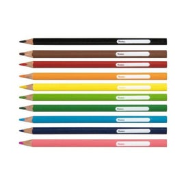 Listing 2 of 4 for 10pc Texta Maxi Triangular Colouring Pencils Art Drawing Coloured Sketch f Kids