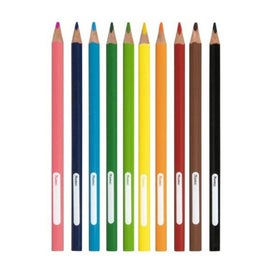 Listing 3 of 4 for 10pc Texta Maxi Triangular Colouring Pencils Art Drawing Coloured Sketch f Kids