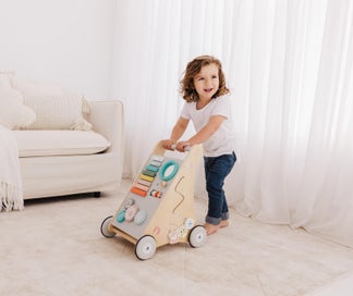 Listing 4 of 5 for Bubble: Wooden Activity Play Walker